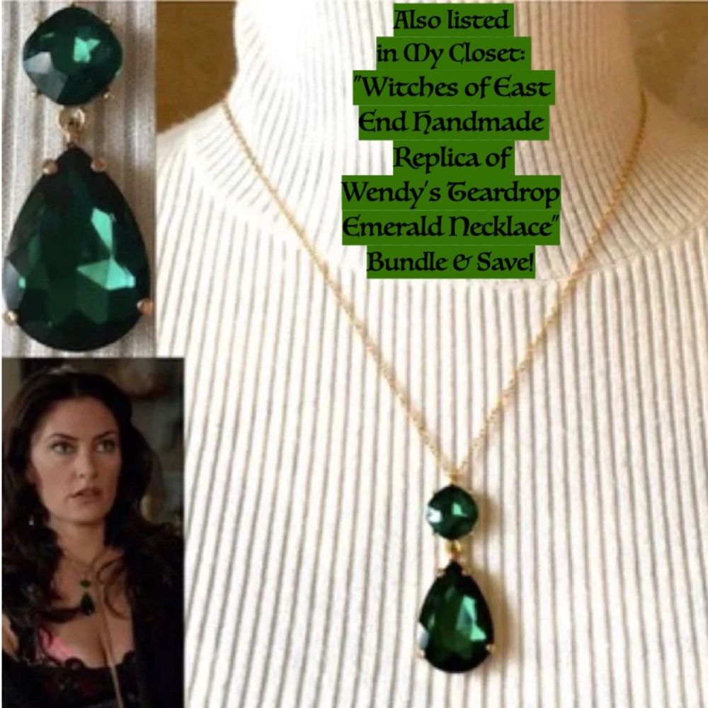 SOLD—Witches of East End Wendy's Boho Leather Lariat Necklace Handmade Replica - Picture 15 of 15